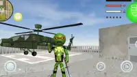 Turtle Stickman Rope Hero City Gangstar Mafia Screen Shot 0