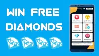 Diamondly - Win Free Diamonds For FF Screen Shot 0