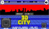 Retro 3D City Screen Shot 0