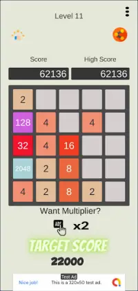 2048 NEW! Screen Shot 3