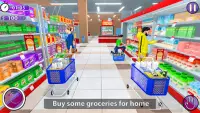 Supermarket Shopping Game Simulator:Family Mall 3D Screen Shot 1