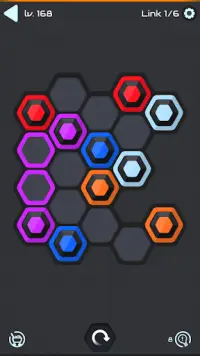 Hexa Star Link - Puzzle Game Screen Shot 1