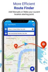 GPS Location Tracker : Maps Navigation & Altimeter Screen Shot 3