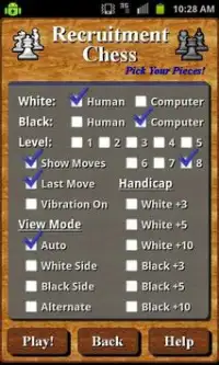 Recruitment Chess Screen Shot 1