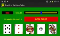 Double or Nothing Poker Screen Shot 5