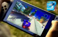 3D Sonic Chibi Race 2018 - Car Racing Game & Kart Screen Shot 1
