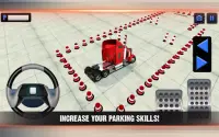 रूसी ट्रक ड्राइविंग सिम्युलेटर ट्रक पार्किंग गेम Screen Shot 0