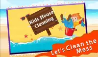 أطفال تنظيف البيت Screen Shot 0