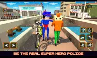 Blocky Cops Police Bicycle Screen Shot 4