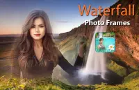 Waterfall Photo Frames - dp pic blur effect editor Screen Shot 1