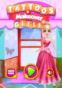 Tattoos And Makeover for Girls Screen Shot 0