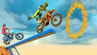 Super Bike Sky Track Rider Screen Shot 2