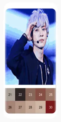 EXO Pixel Art - Color by Number Screen Shot 5