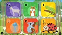 ABC Phonics with Animals Puzzl Screen Shot 1