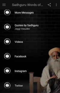 Sadhguru Words of Wisdom Screen Shot 2