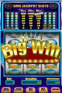 SLOTS - OMG Jackpot Slots Free Screen Shot 4