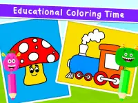 Coloring Games for Kids - Drawing & Color Book Screen Shot 10