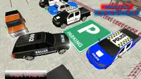 레알 경찰 차 주차: 3D 주차 모의 실험 장치 Screen Shot 1