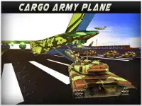 Militär Tanks Transporter Jet: Fracht Armee Tanks Screen Shot 7