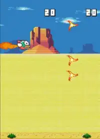 Pixel Guard : Explosive Flappy Bird Screen Shot 4