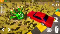 Acrobacias de carro em mega Screen Shot 4