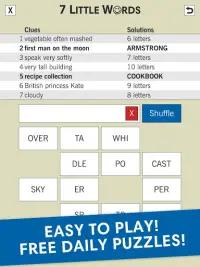 7 Little Words: A fun twist on crossword puzzles Screen Shot 6