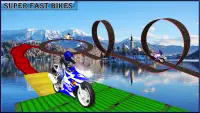 Impossible Moto Bike Racing: Stunts Tracks 3D Screen Shot 7