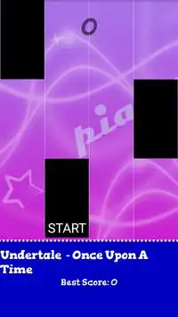 Sans Undertales : Piano Tiles Screen Shot 2