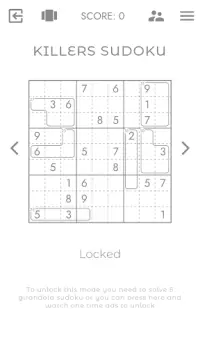 Sudoku - Multiple Modes Screen Shot 2