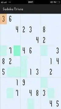 Sudoku Trivia Screen Shot 0