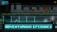 Guntoss – Side Scroller Cyborg Arm Games Screen Shot 0