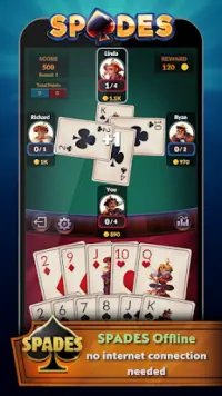 Callbreak - Offline Card Games Screen Shot 0