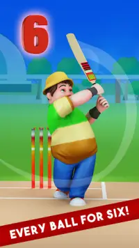 Kids High School Cricket Clash : Multiplayer Game Screen Shot 4