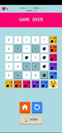 Bomb Sweeper | Sudoku Puzzle Game Screen Shot 3