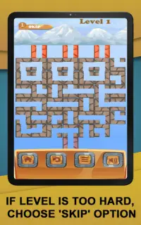 Rabbit Tunnel - Path Puzzle game Screen Shot 6