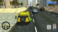Moderne Ville Taxi Conduire Simulateur 3D 2019 Screen Shot 4
