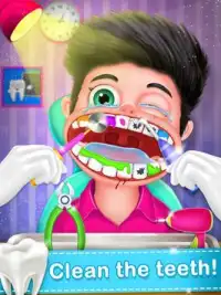 dentista loco virtual - juegos de doctor de niños Screen Shot 0