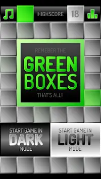 Green Boxes - Brain Trainer HD Screen Shot 0