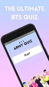 BTS Army Quiz Screen Shot 0
