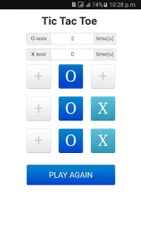 Tic Tac Toe Screen Shot 2