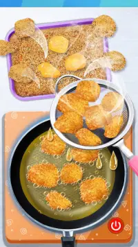 Chicken Nuggets - Crispy Fast Food Maker Screen Shot 2