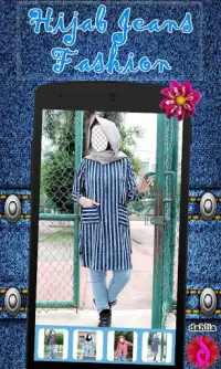 Hijab Jeans Fashion Cantik Screen Shot 4