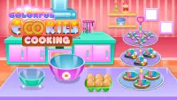 Colorful Cookies Cooking Screen Shot 0