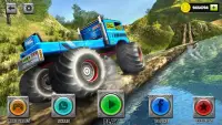 Montée Monster Truck simulateur de conduite 2018 Screen Shot 10