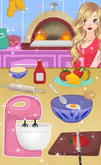 الأميرة الطبخ - صانع بيتزا Screen Shot 2