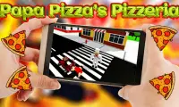 Escape pappa chef: scary pizza Screen Shot 1