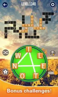 Word Link Puzzle Game - Fun Word Search Game Screen Shot 1