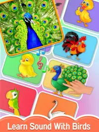 Baby Touch - Animal, Birds & Vehicles Sound Screen Shot 5