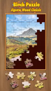 Jigsaw Wood Classic - Block Puzzle Screen Shot 0