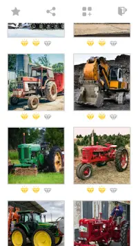 Teka-teki traktor: game mosaik pintar gratis Screen Shot 2